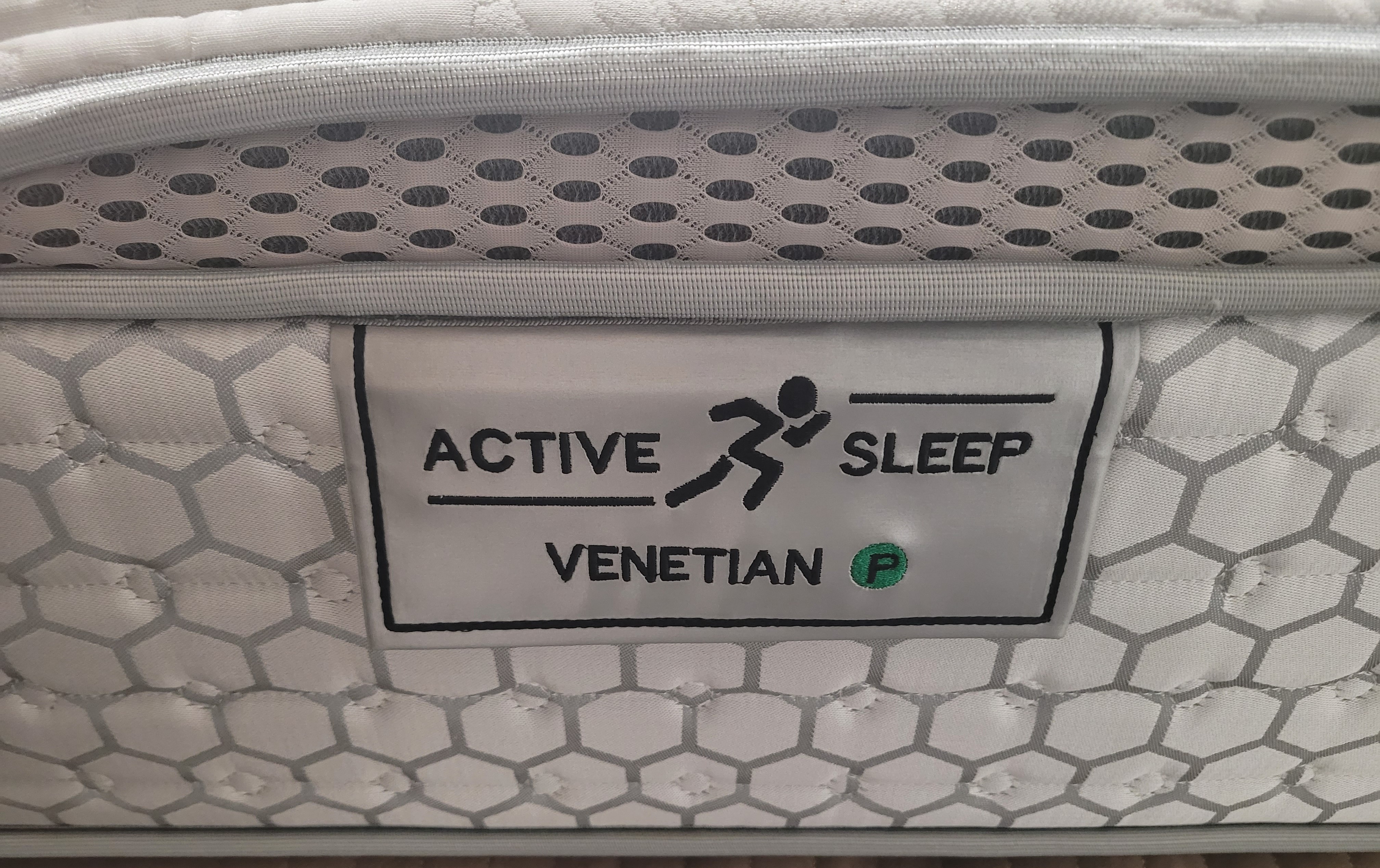 Example photo of a mattress label
